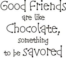Savor Good Friends Greeting